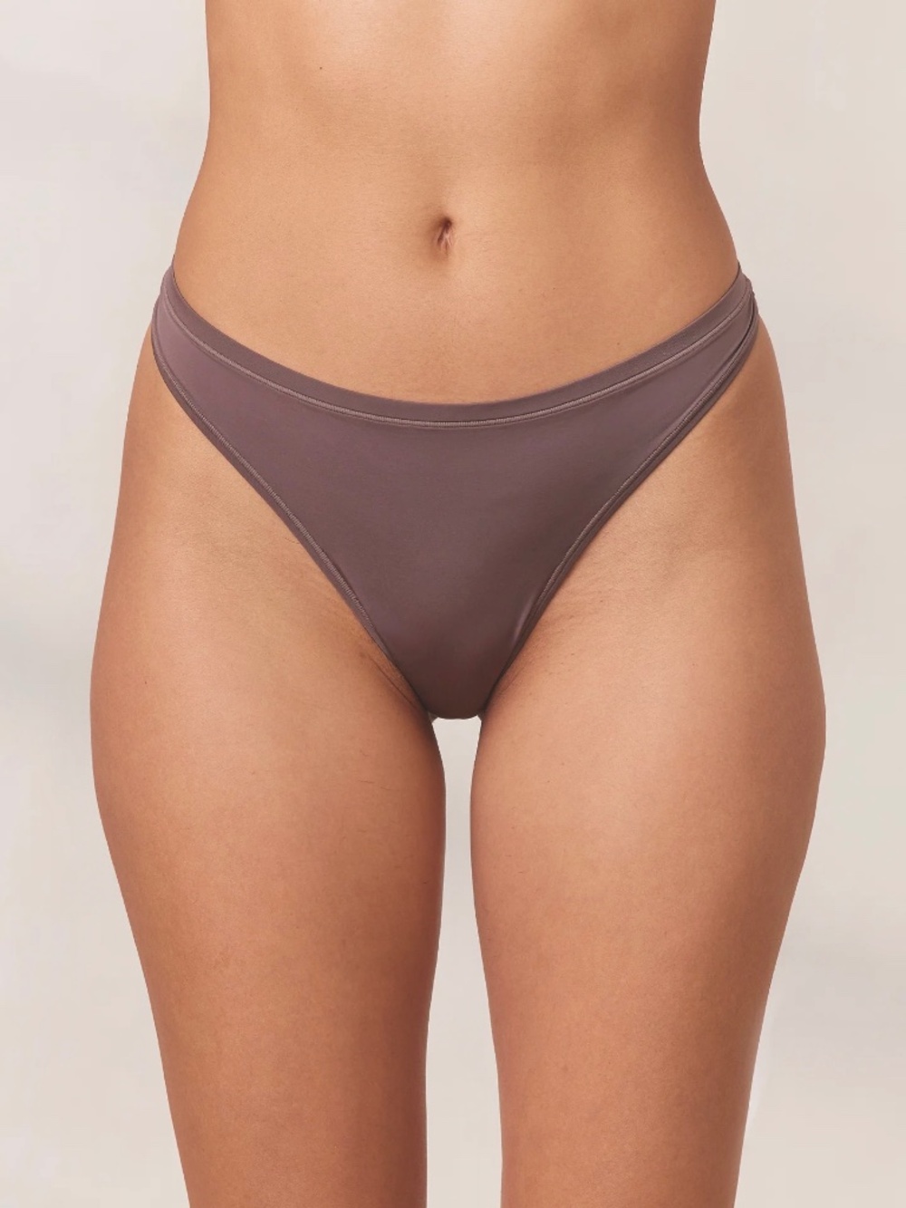 Lounge Barely There Thong in “Damson”, Size Small (NWT)